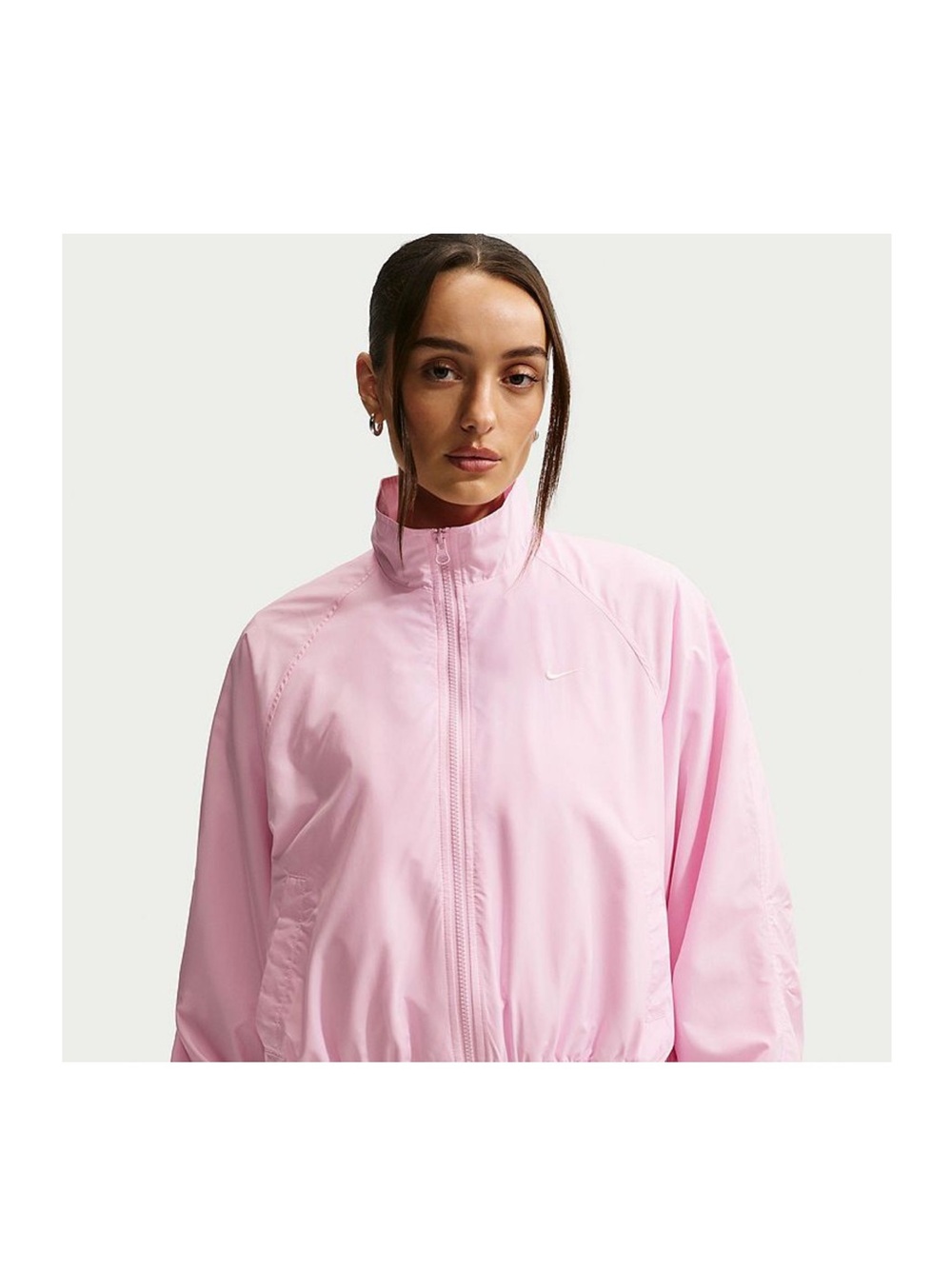 Nike Light Pink Women's Bomber Track Jacket